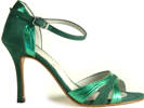 Neo <b>Tango</b> - Metalic Green and Green Suede