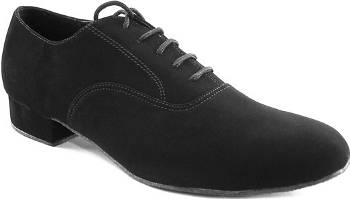argentine tango shoe-Model VF  919101-Black Suede (Nubuck)