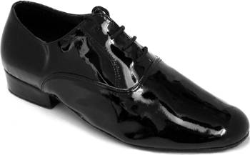 argentine tango shoes-Model VF  919101-Black Patent Leather