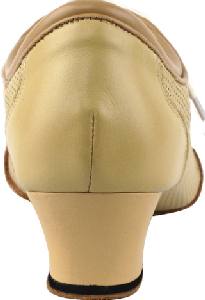 argentine tango shoes-Very Fine Dance Sneakers - VF CD1119-Nude Leather-image 3